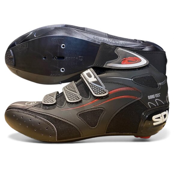 SiDi Hydro GTX Gore-Tex Mens Road Cycling Shoes Size EUR 47 US M12 NEW